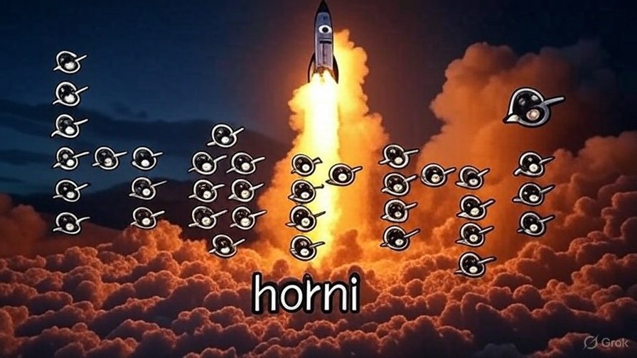 Look at my rocket, what do you think?<a href="/elonmusk/">Elon Musk</a> 

#horni $horni