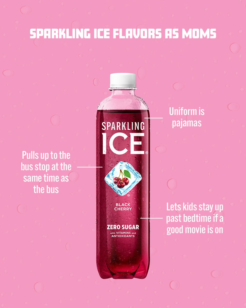 Sparkling Ice® (@sparklingice) on Twitter photo If our flavors had motherly attributes, this is how it’d play out. Tag your friends and let them know who’s who, including you. If our flavors had motherly attributes, this is how it’d play out. Tag your friends and let them know who’s who, including you.