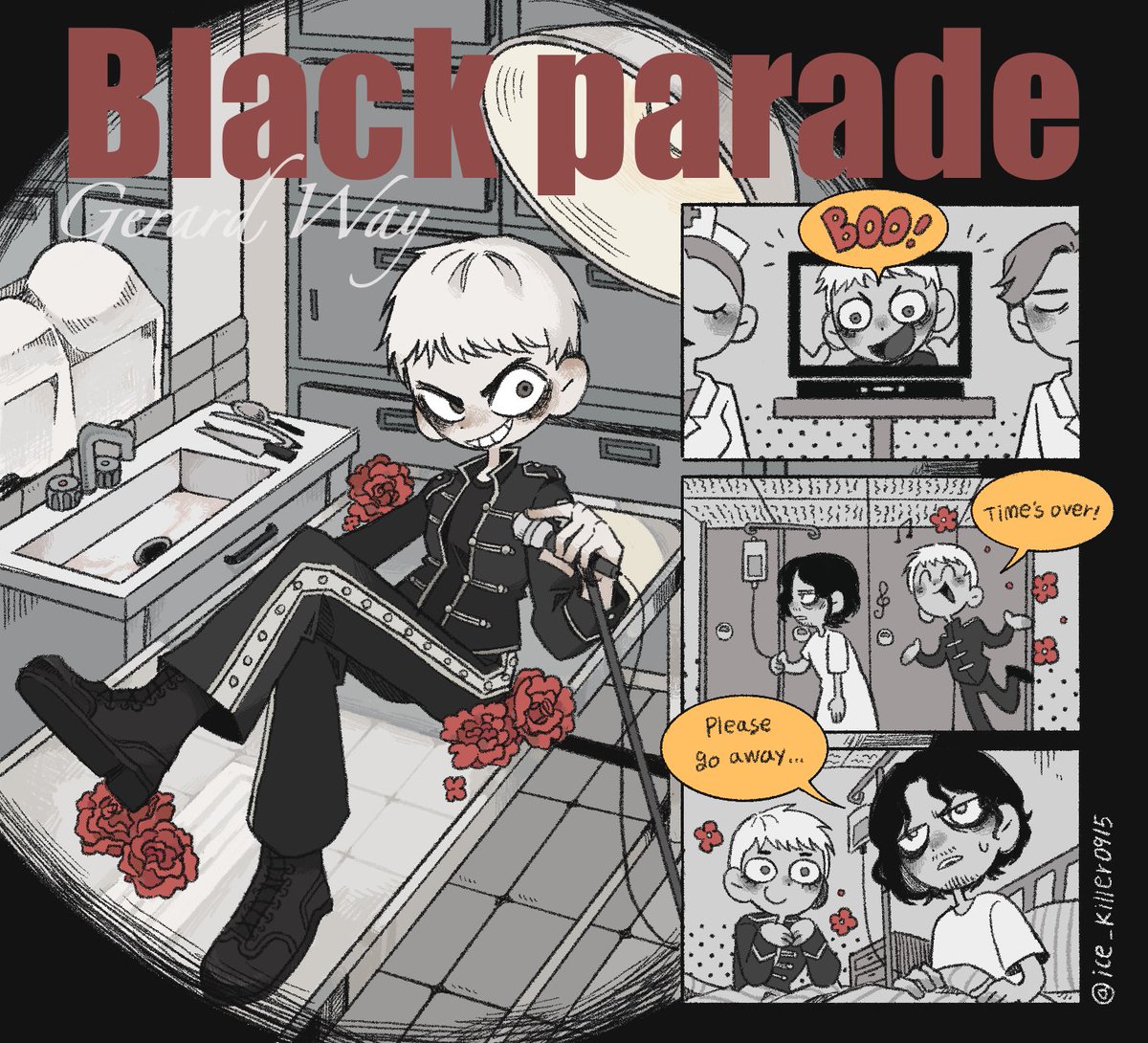 Welcome to the black parade!🥀
#MCR #mcrfanart