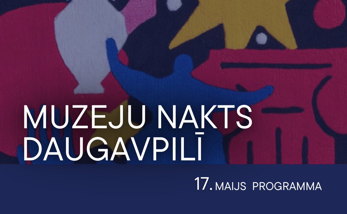 DaugavpilsTIC's tweet image. “MUZEJU NAKTS 2025” DAUGAVPILĪ 🌠🌙 KUR DOTIES UN KO REDZĒT❓
👉Pasākumu programma un karte ir pieejama arī elektroniski -  visitdaugavpils.lv/muzeju-nakts-d…
#muzejunakts #daugavpils #visitdaugavpils