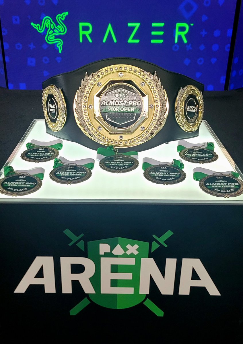 Today is Championship Sunday at PAX Arena with the Top 24 of our Almost Pro $10K TEKKEN 8 Open. Who will take home the coveted champion's belt? The conclusion of the official esports tournament of #PAXEast2025 starts now! twitch.tv/paxarena