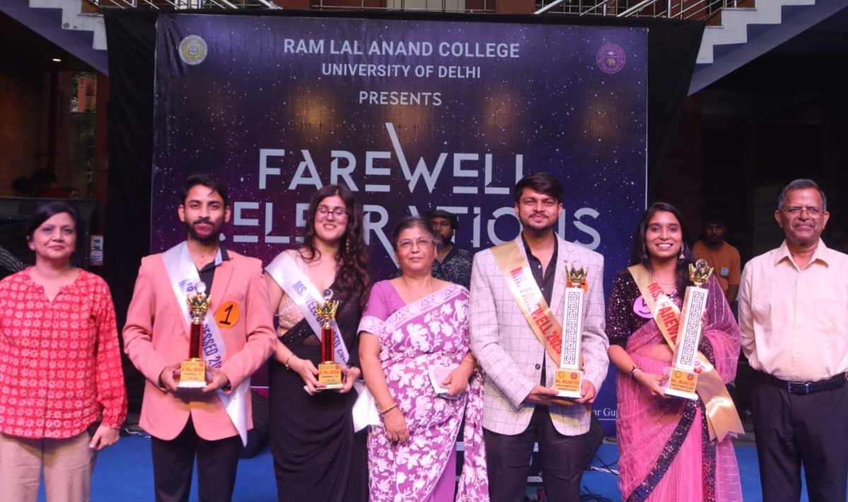 RLAC organised farewell ceremony for session 2022-25 batch <a href="/RLAC_DU/">Ram Lal Anand College</a>