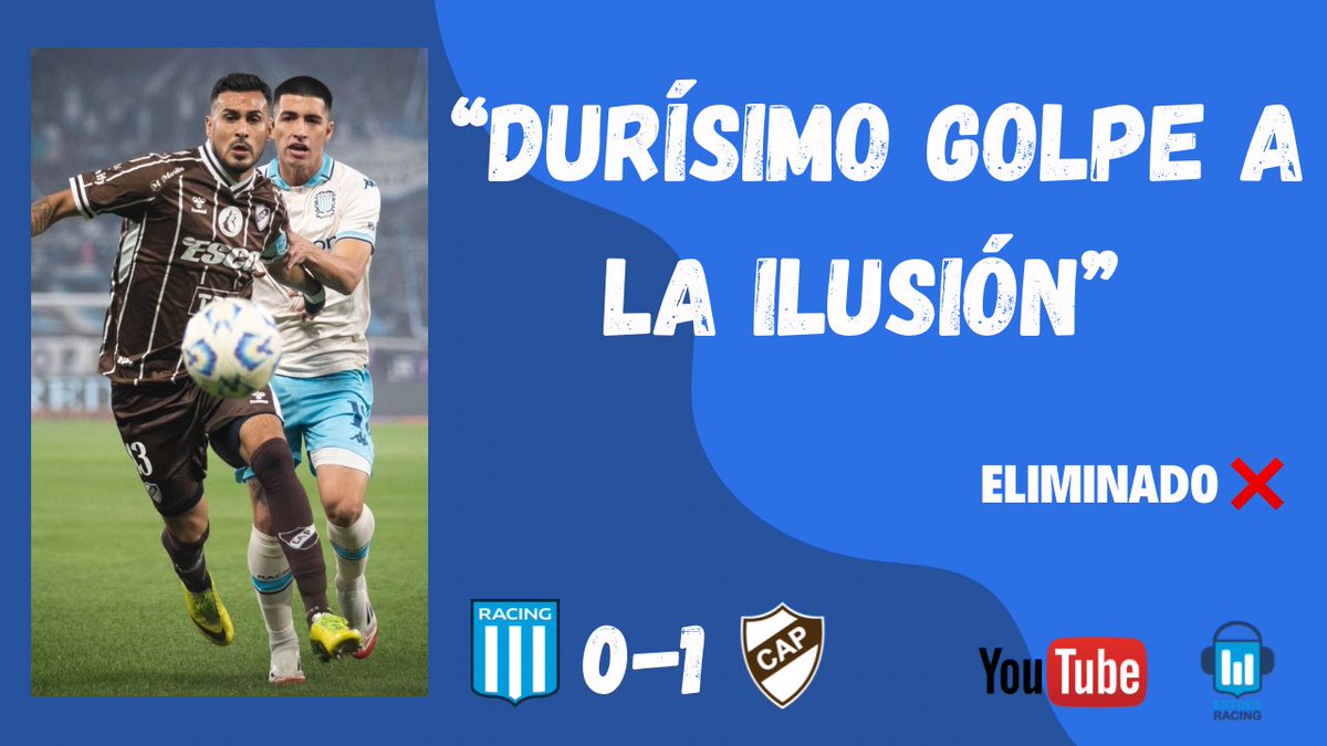 Editorial de <a href="/TanoCoccimiglio/">Hernán Coccimiglio²²</a> para <a href="/EstoesRacingOk/">ESTO ES RACING</a> 👇

youtu.be/VJ6y_aYddTw?si…