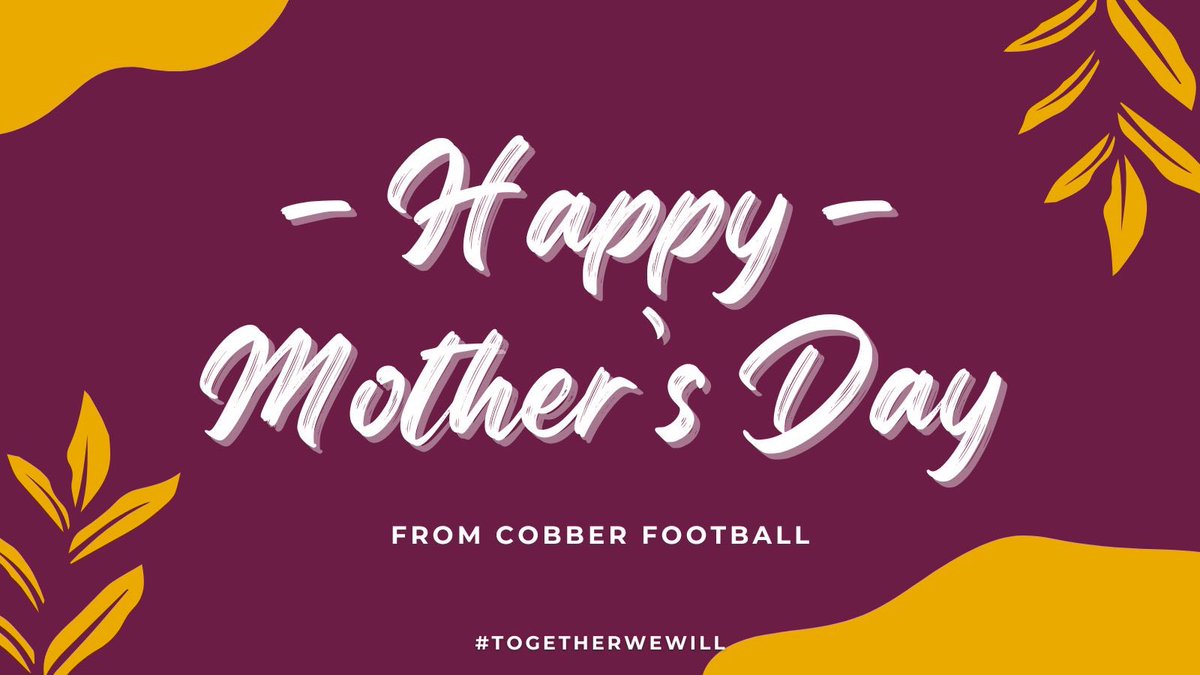 Happy Mother’s Day to all the mothers/mother figures out there! The love, care, and sacrifice you’ve made for us does not go unnoticed… You all deserve the world. Have the best day!! #RollCobbs #TogetherWeWill