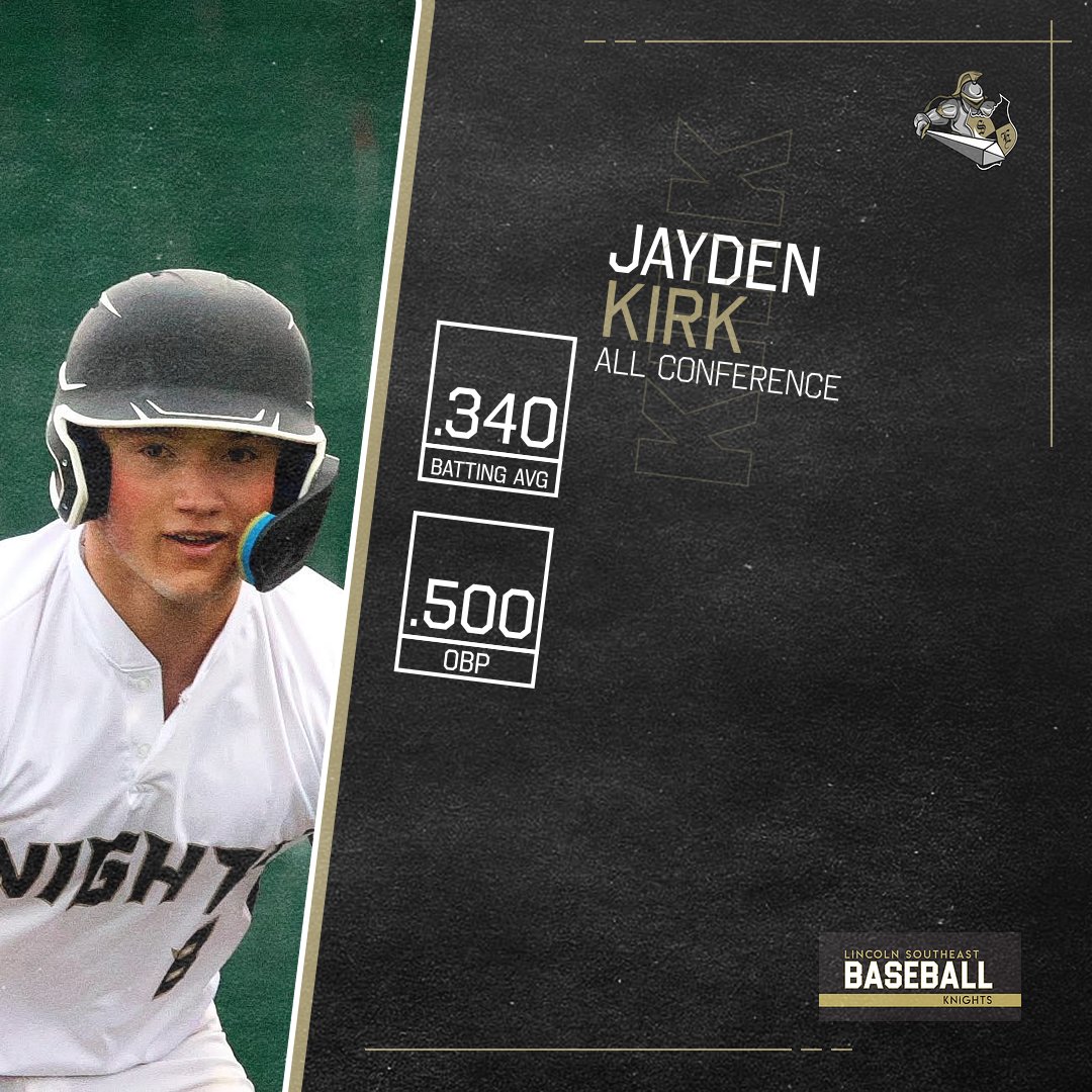 Congratulations to Jayden Kirk for being named to the All-Conference team #Family