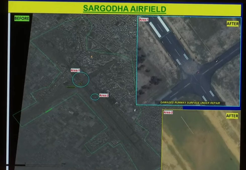 Dear Indira Gang &amp; Pakis on both sides—
Hope you watched the briefing by:

Lt Gen Rajiv Ghai (Army)

Air Marshal AK Bharti (Air Force)

Vice Adm AN Pramod (Navy)

Maj Gen SS Sharda (ADGPI)

So detailed, even Pakis &amp; Indira can’t deny 🇵🇰 is F.UC.K.E.D

Proof 👇🏽1/3