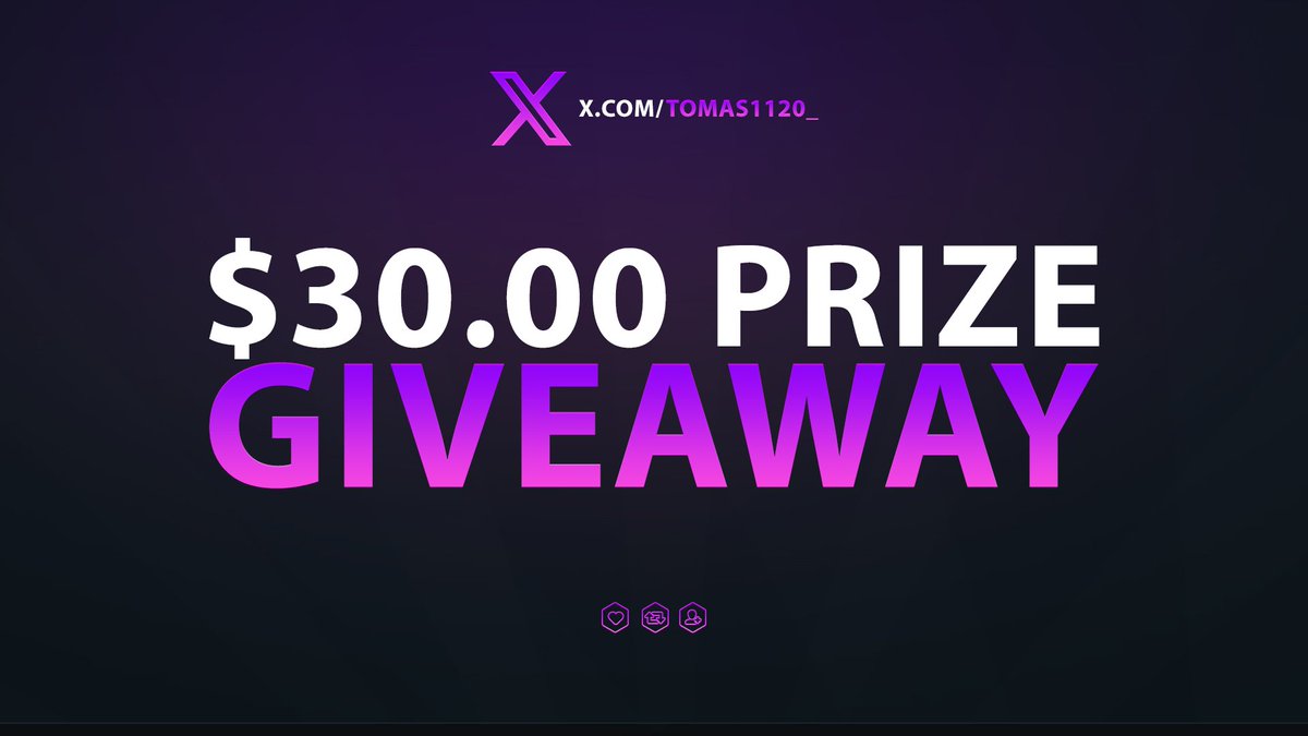 Tomas1120 (@tomas1120_) on Twitter photo 💰 $30 GIVEAWAY 💰
✅ Follow me & <a href="/vgorefstv/">VGORefs.tv</a>
✅ Retweet
✅ Follow on Kick.com/vgosquad (show proofs)
⏰ Giveaway ends in 72 hours! 💰 $30 GIVEAWAY 💰
✅ Follow me & <a href="/vgorefstv/">VGORefs.tv</a>
✅ Retweet
✅ Follow on Kick.com/vgosquad (show proofs)
⏰ Giveaway ends in 72 hours!