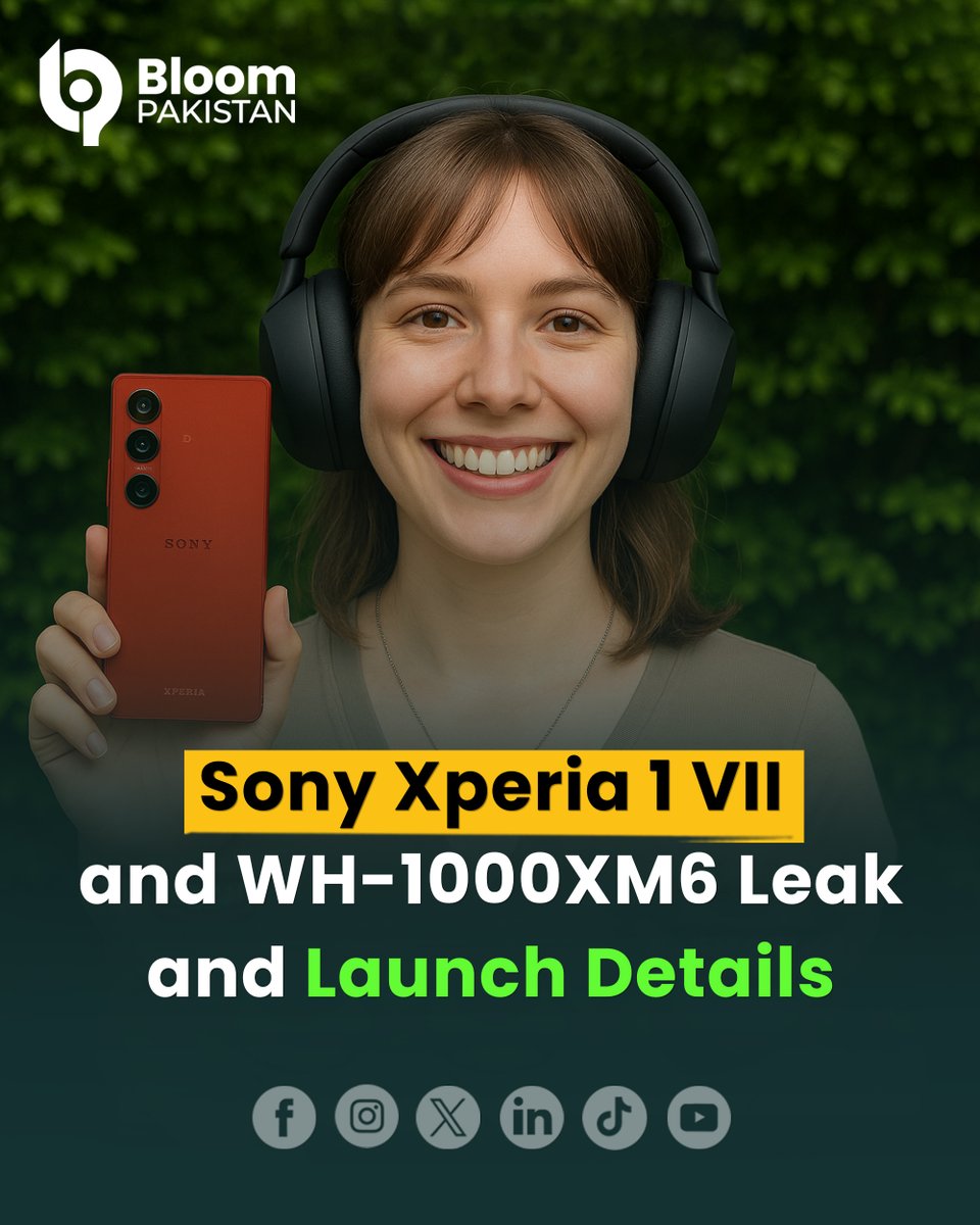 bloom_pakistan's tweet image. Sony Xperia 1 VII, WH-1000XM6 Leak &amp;amp; Launch Details

#SonyXperia1VII #WH1000XM6 #SonyLeak #SonyLaunch #Xperia1VII #SonyHeadphones #TechLeaks #upcomingtech

Read More
bloompakistan.com/sony-xperia-1-…