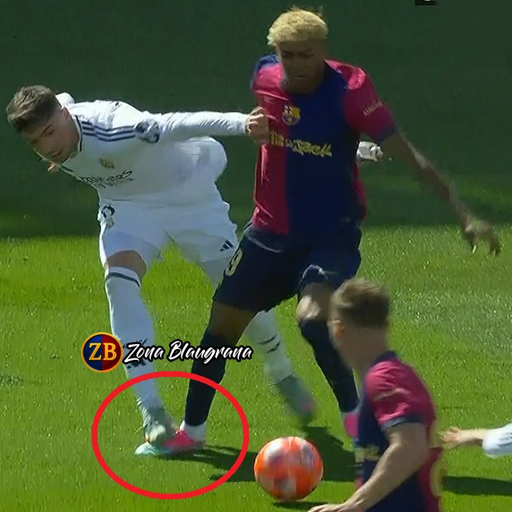 🚨FALTA PREVIA A LAMINE NO SEÑALADA EN EL GOL CONCEDIDO A MBAPPÉ‼️ #ELCLÁSICO