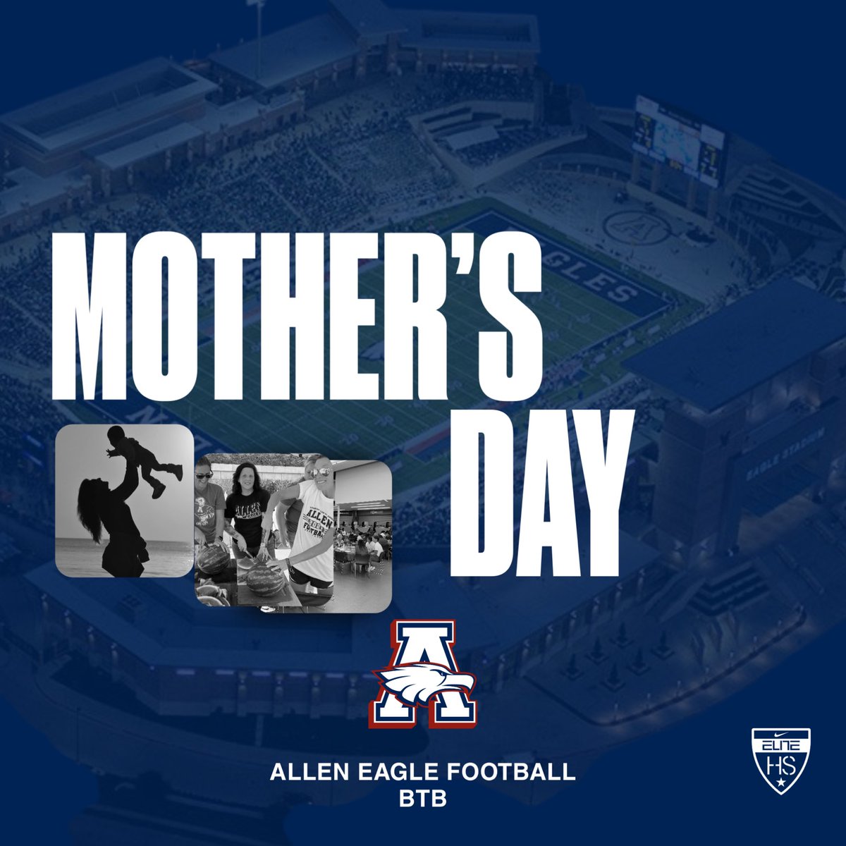 Happy Mother’s Day to all the Eagle Mom’s. We want to thank you for your unconditional love! Today is your day! 🌸🌼💙🤍❤️

#BTB