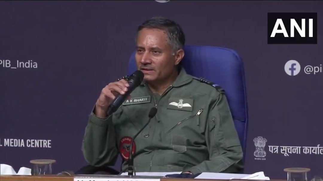 AIR MARSHAL AK BHARTI 
“How many casualties? That’s for them to count. Our job is to hit the targets, not to count the body bags.”

Aura 🙇‍♂️🔥