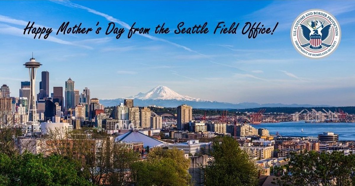 Happy Mother’s Day from the <a href="/CBP/">CBP</a> Seattle Field Office. We honor the mothers who serve with dedication and strength and recognize the vital role moms play in keeping our communities safe. Thank you for your unwavering commitment. Your contributions make a difference every day.