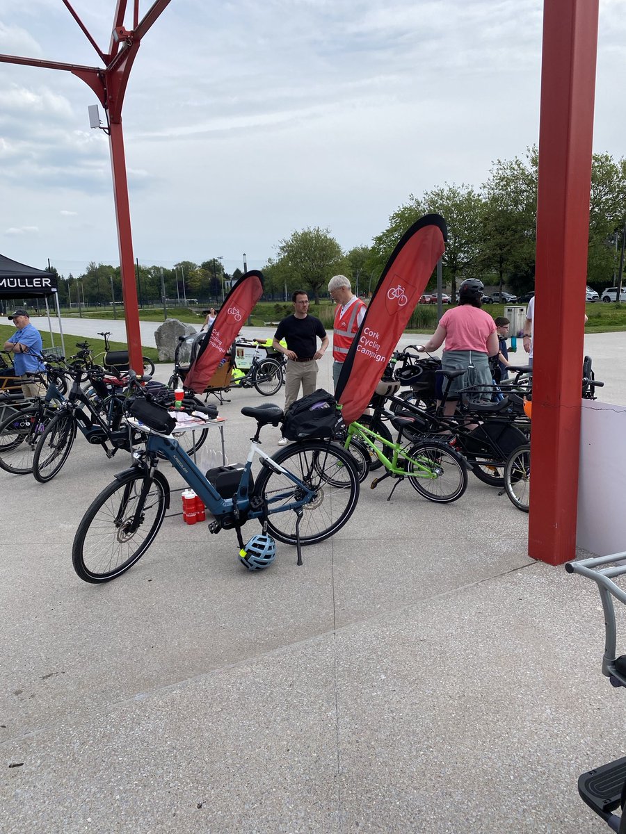 Colette Finn (@colettefinncork) on Twitter photo Great interest in <a href="/CorkCyclingCrew/">Cork Cycling Campaign</a> cargo bike open day. A viable alternative mode of transport for moving children & groceries #BikeWeek #BetterByBike Great interest in <a href="/CorkCyclingCrew/">Cork Cycling Campaign</a> cargo bike open day. A viable alternative mode of transport for moving children & groceries #BikeWeek #BetterByBike