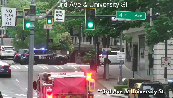 University St Blocking SB Left Laneの5th