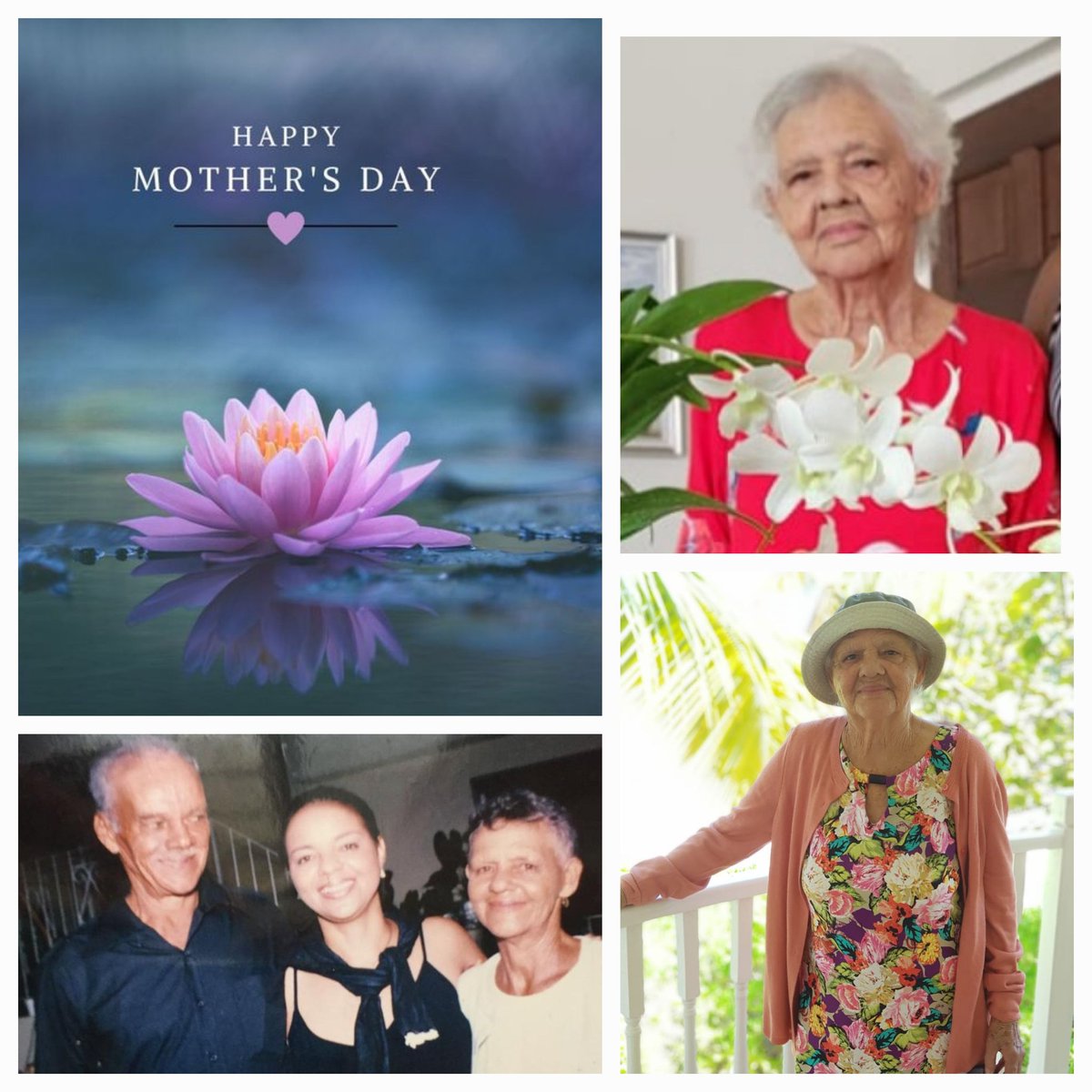 Thank you to my beloved Mama, Gertrude Falconer for being a wonderful and loving mother. 
God has blessed you with a long life and we are so grateful.  

Love you Mama. ❤️❤️❤️❤️❤️❤️

To all mothers, I hope you have an amazing day filled with love and happy moments.❤️