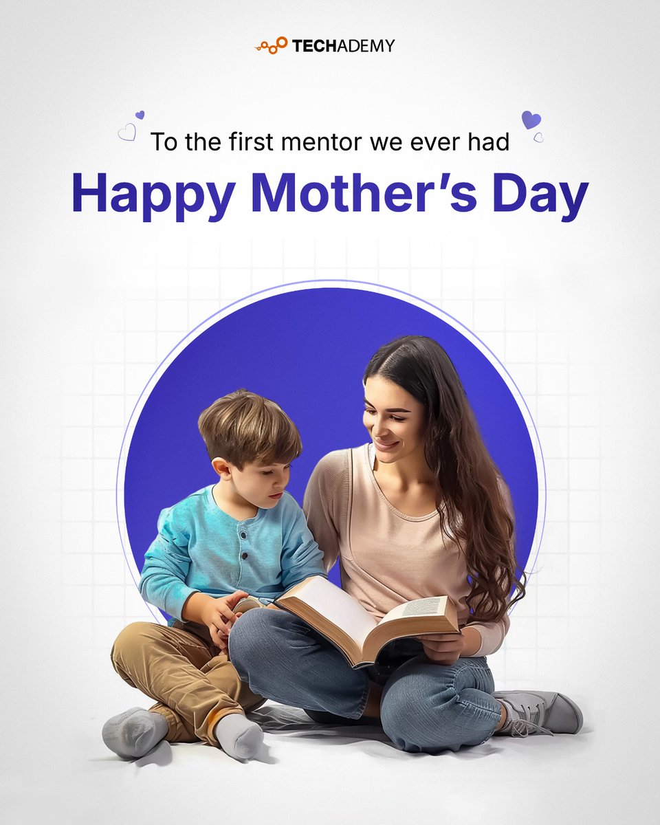 Techademy_INC's tweet image. To the woman who taught us the real lessons before any classroom ever did—

Happy Mother’s Day.
From all of us at @techademy_global 💙

#MothersDay2025 #HappyMothersDay2025  #WomenWhoInspire