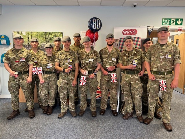 WRVS Services Welfare (@wrvsservwelfare) on Twitter photo Our Services Welfare Officer at Defence Medical Services hosted a well-attended VE Day celebration, serving tea and cake to commemorate the occasion.
<a href="/DMS_MilMed/">Defence Medical Services</a> #VEDay80 #WRVS Our Services Welfare Officer at Defence Medical Services hosted a well-attended VE Day celebration, serving tea and cake to commemorate the occasion.
<a href="/DMS_MilMed/">Defence Medical Services</a> #VEDay80 #WRVS
