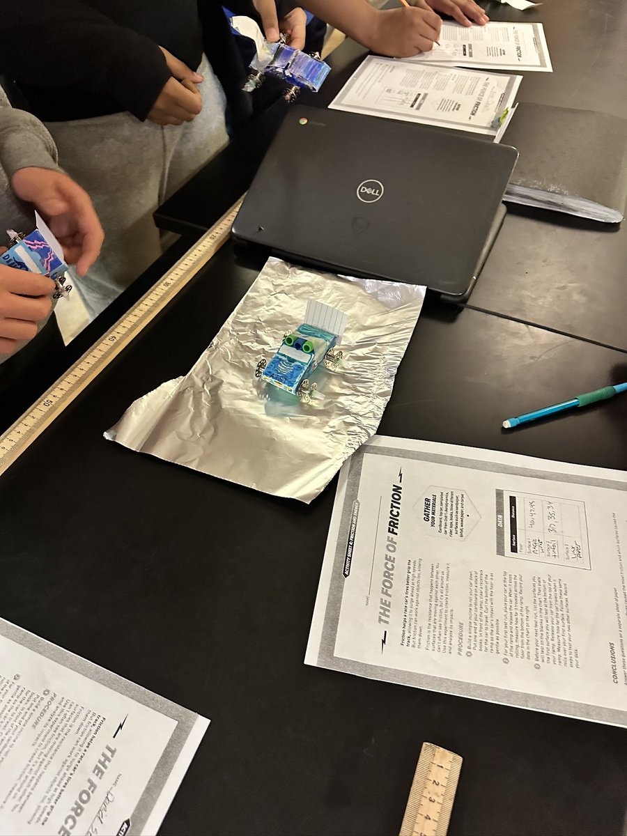 DPannell_7's tweet photo. NASCAR Project! Students took on the role of crew chief intern to design their own NASCAR race car. 🏎️🏁✨ #WolvesRising https://t.co/xJa5Z16BZ1