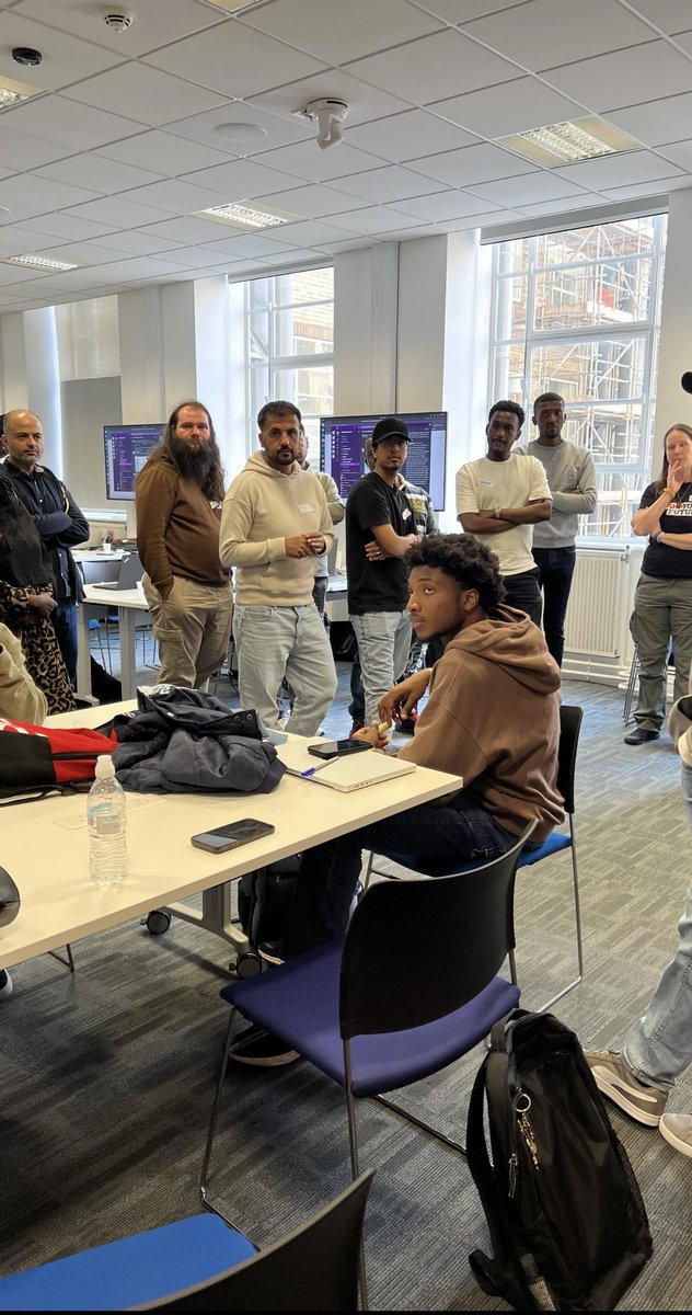 ifezue_king's tweet image. Yesterday I talked to the new batch of CYF trainees on the importance of effective teamwork as Software Developers

#cyf #cyfvolunteer #devtraining #tech