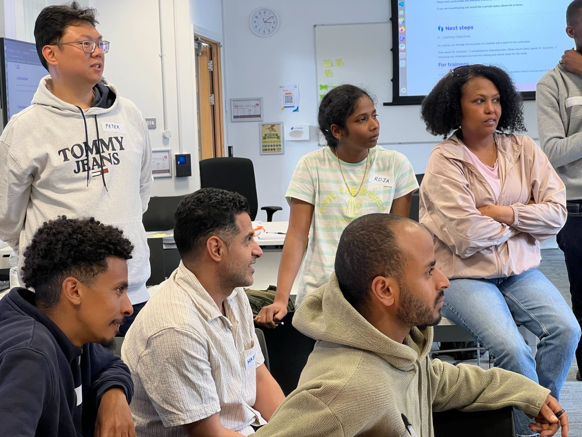 ifezue_king's tweet image. Yesterday I talked to the new batch of CYF trainees on the importance of effective teamwork as Software Developers

#cyf #cyfvolunteer #devtraining #tech