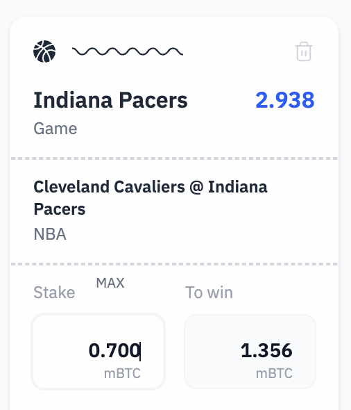 defi_sports's tweet photo. Cavs or Pacers — who's taking the W? Lock in your pick now at https://t.co/DU7tkz1xQr 🏀🔥

 #NBAPlayoffs2025 https://t.co/wehJfFCwAV