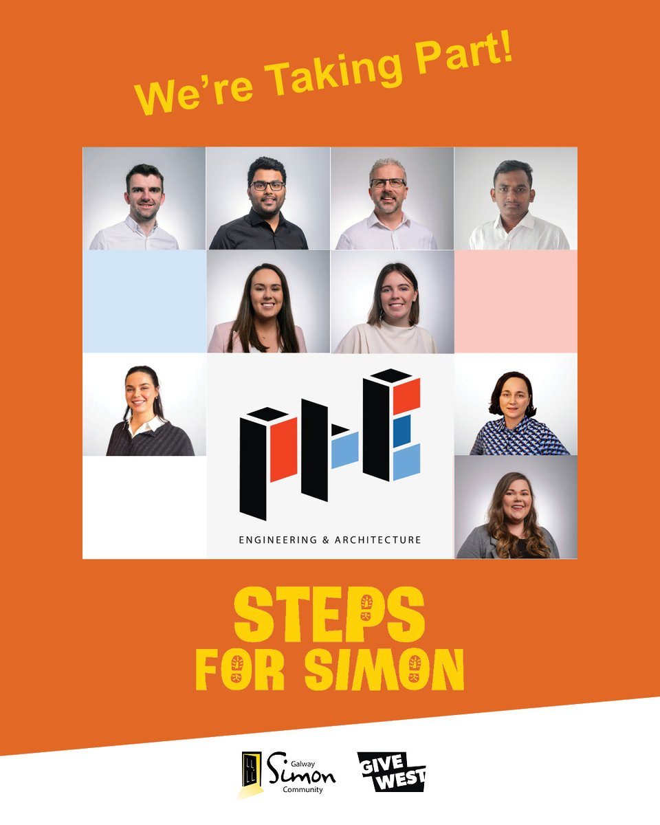 @PHEEngineeringArchitecture are taking part in #Steps For Simon. To support their fundraiser visit 👉idonate.ie/fundraiser/tar…

#GalwaySimonCommunity