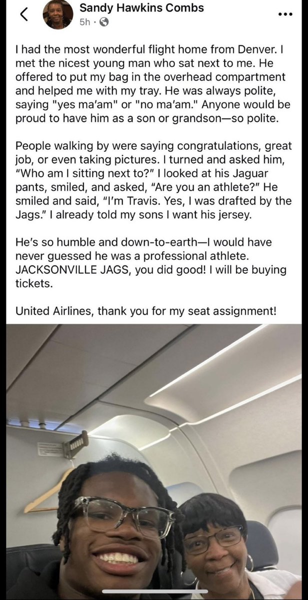 Schultz_Report's tweet image. Humble, genuine, kind: Travis Hunter is as special off the field as he is on it. Check this out. ๐๐
(via @TravisDHolmes)