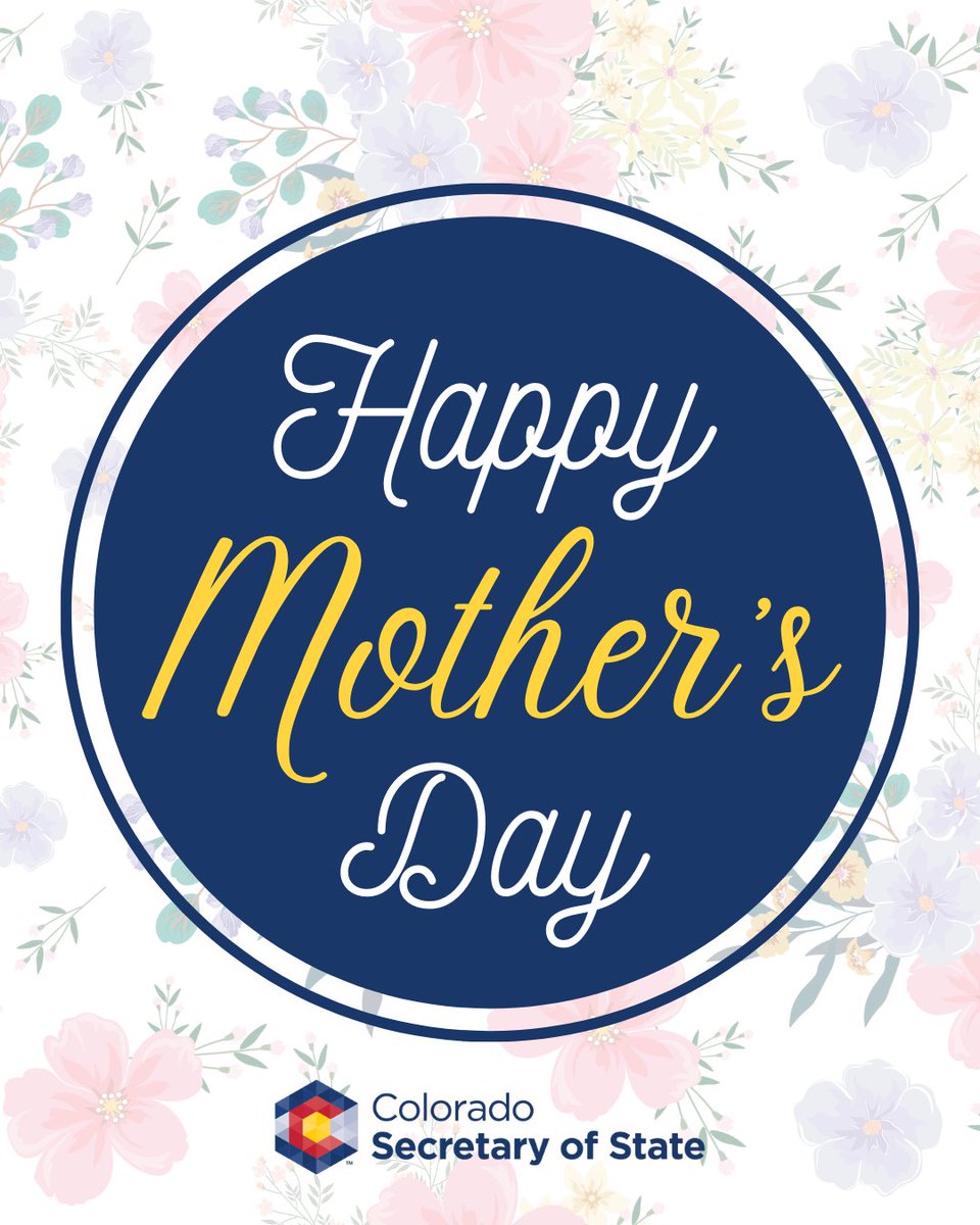 Happy Mother's Day! Thank you, moms, for all you do!