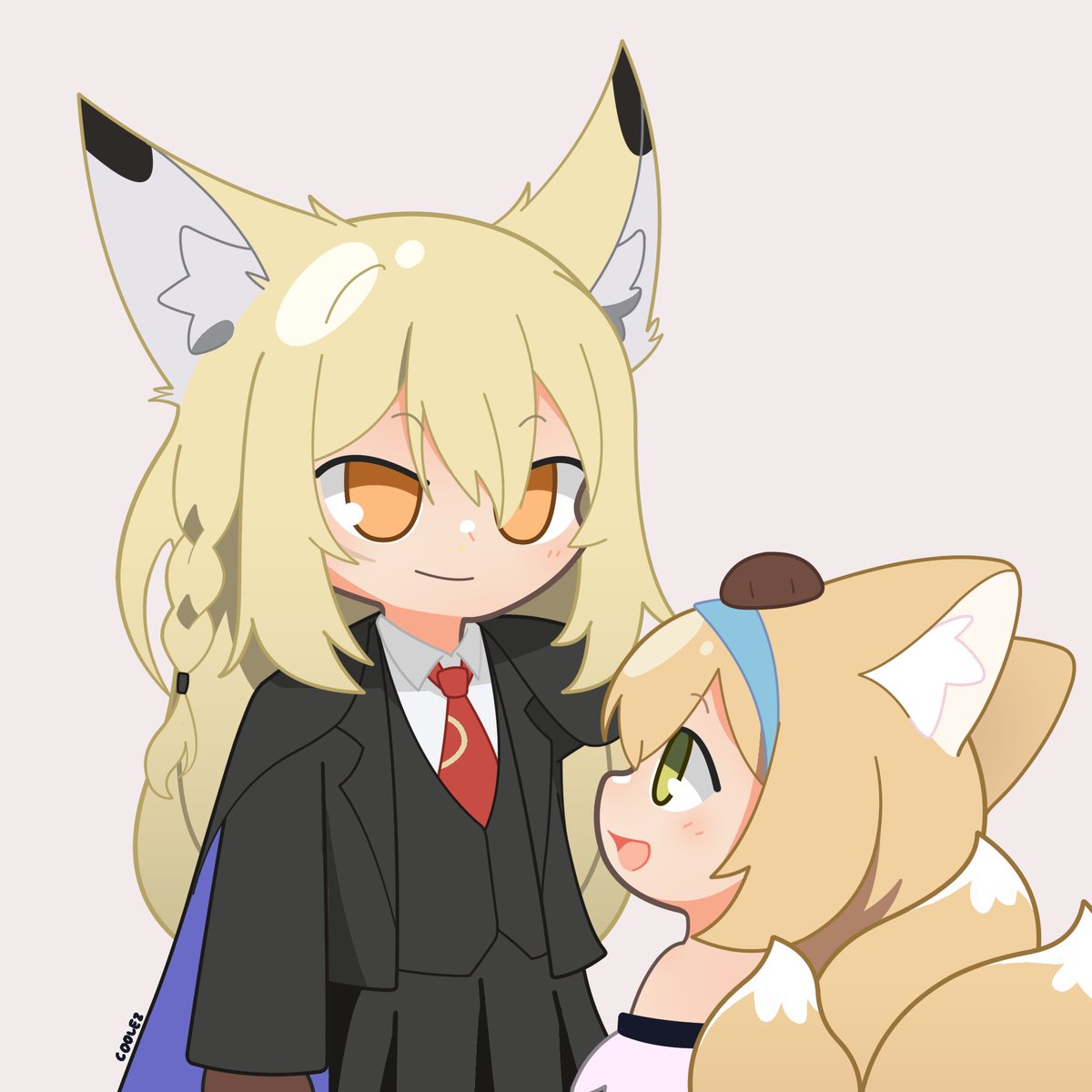coolezern's tweet image. suzu &amp;amp; mama #Arknights #アークナイツ