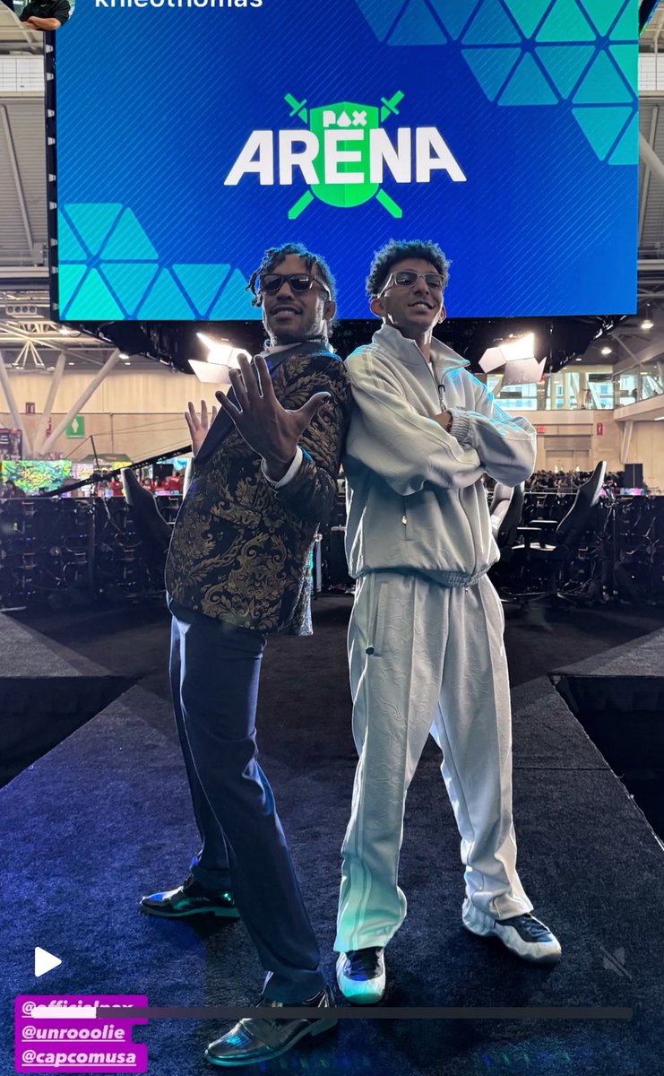 UnRooolie ❼ (@unrooolie) on Twitter photo Yo <a href="/pax/">PAX</a> it’s been real! What an epic event!! It was amazing to hang with <a href="/KhleoThomas/">Khleo Thomas</a> this weekend. He truly is an awesome dood. Also Boston is amazing good food and good people! Thank you to <a href="/CapcomUSA_/">Capcom USA</a> for making this happen #PowerStone4Life Yo <a href="/pax/">PAX</a> it’s been real! What an epic event!! It was amazing to hang with <a href="/KhleoThomas/">Khleo Thomas</a> this weekend. He truly is an awesome dood. Also Boston is amazing good food and good people! Thank you to <a href="/CapcomUSA_/">Capcom USA</a> for making this happen #PowerStone4Life