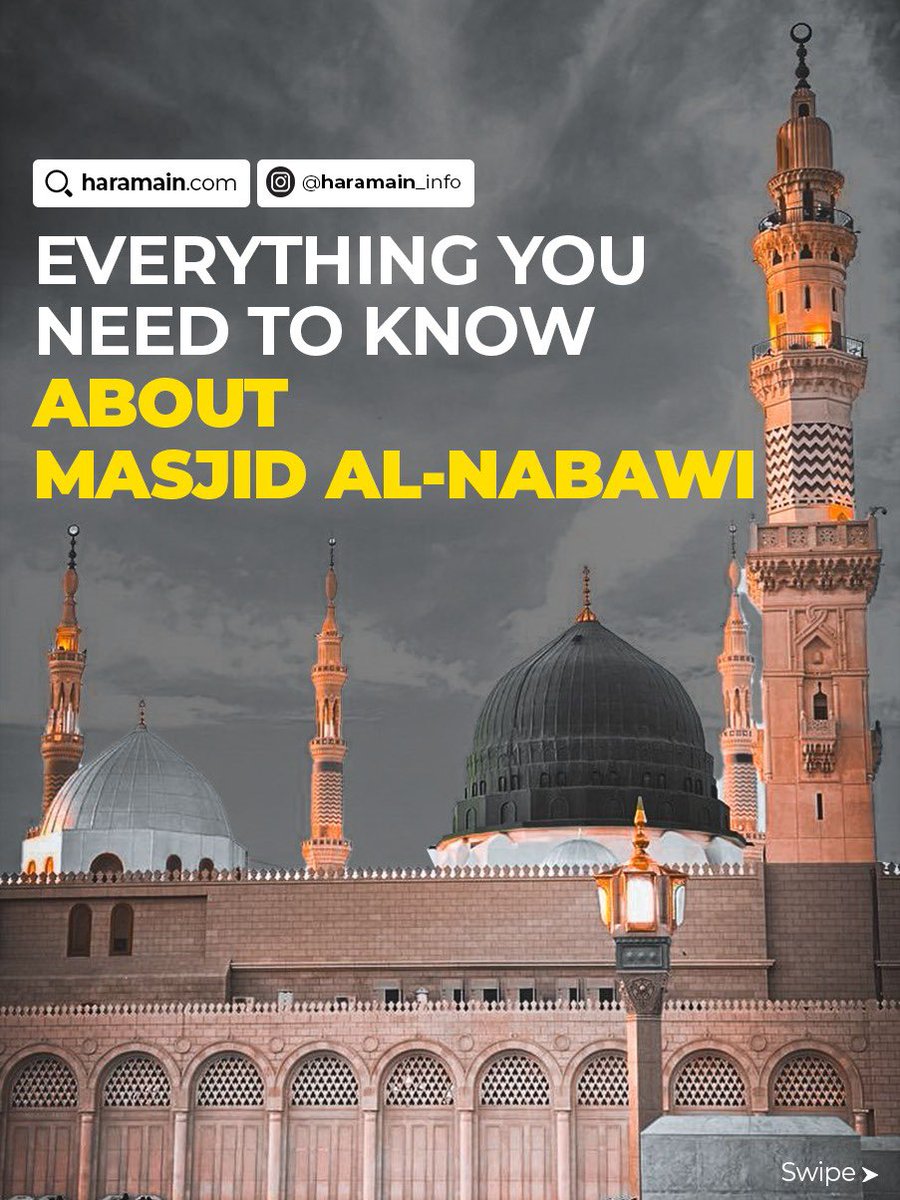 Thread: Everything you need to know about Masjid Al Nabawi ✨

(Swipe to explore each part! )