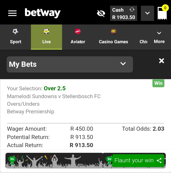 Check out my bet on betway betway.co.za/?share-bet=du_…
#BetwayPrem 
#Betwaysquad 
#BETWAYPremiership 
#betwayslip 
#Betwaycodes 
<a href="/Betway_za/">Betway ZA</a>