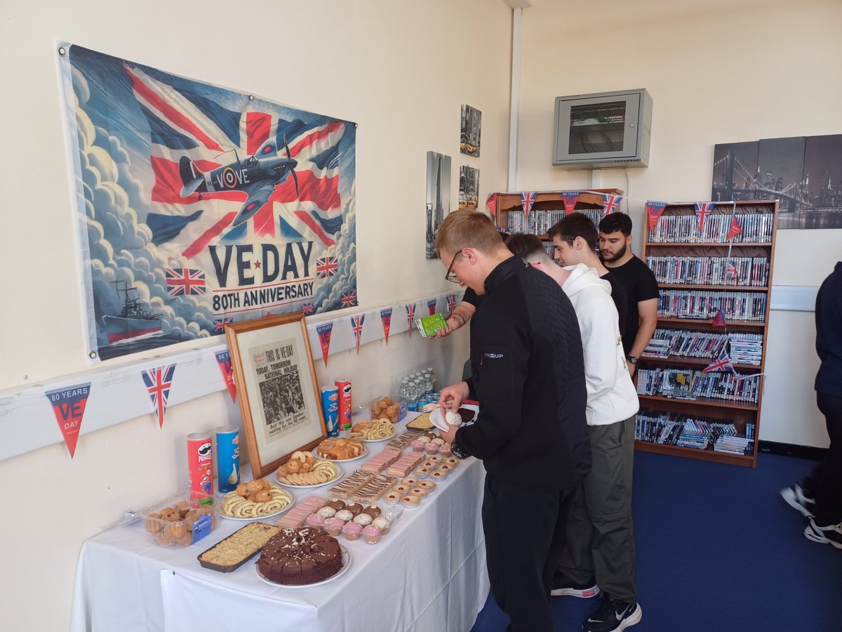 Our SWO hosted a VE Day event for the ITTs, featuring an array of food &amp; soft drinks, and a lively game of "Pin the Cigar on Churchill." The CO and Adjt 2 Regt joined in adding to the excitement by taking on the ITTs in a fiercely competitive round of table tennis. #ArmyAirCorps