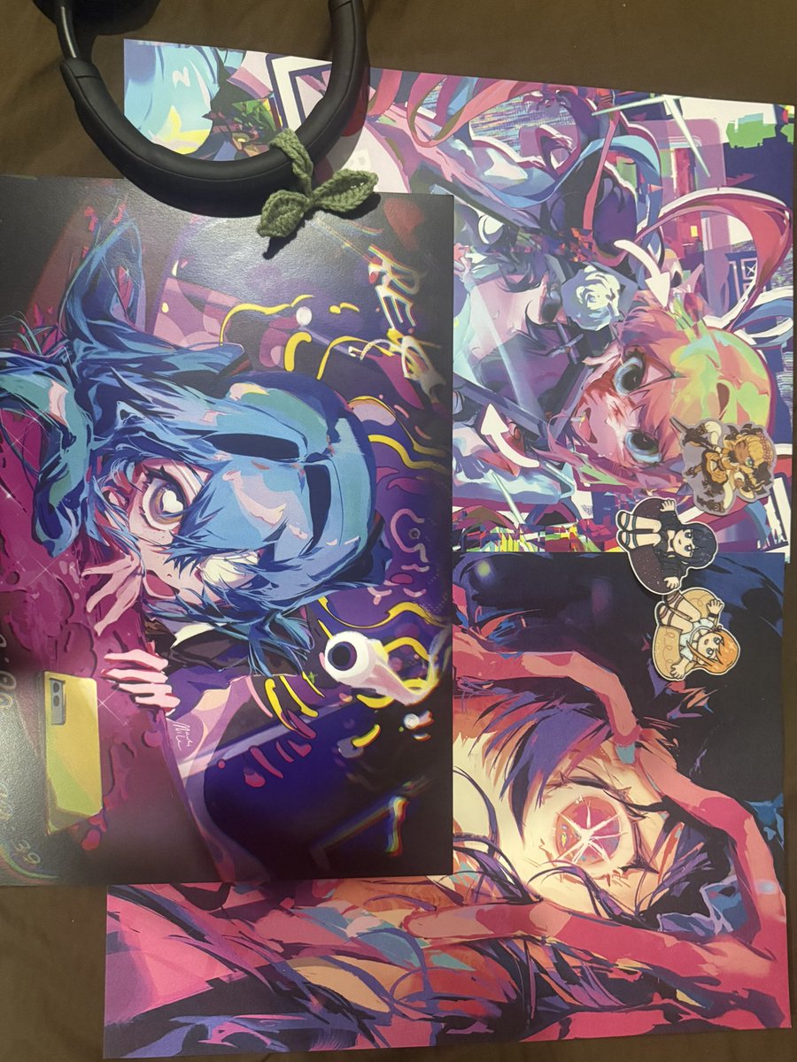 just picked up some stuff from doujima haven’t been to a con in forever