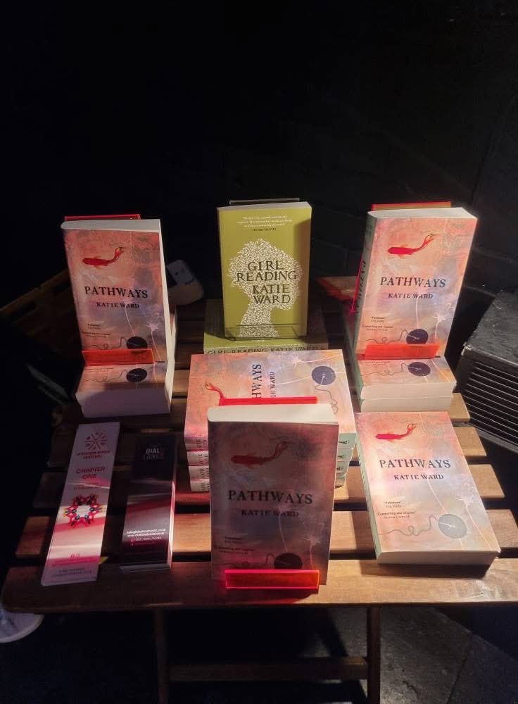 SuffolkBookTalk's tweet image. A huge thank you to everyone who joined us at our last event at Eastern Angles Theatre Company to see Katie Ward speak about her book, Pathways, and her writing journey! 🐟🖋 @katiewardwriter @WolseyWriters @easternangles