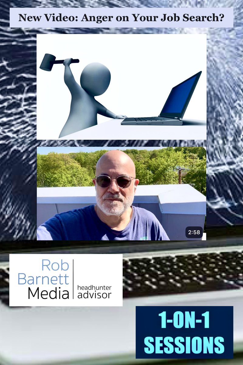 New Video: Anger on Your Job Search?
vimeo.com/1083137336 

DM &amp; ask for the “friends &amp; family” discount to work together: RobBarnettMedia.com/Sessions