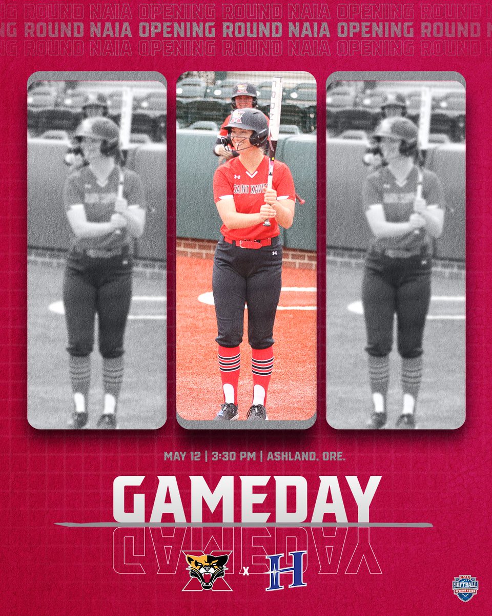 No. 2 seeded <a href="/SXUsoftball/">SXU Softball</a> starts play in the NAIA Opening Round Ashland Bracket against No. 3 Hope International (Calif.) at 3:30 pm central in Ashland, Ore.! #GoCougs🐾🥎 #WeAreSXU

📊: statbroadcast.com/events/tournam…
🖥 ($): souraiders.com/watch/?Live=67…