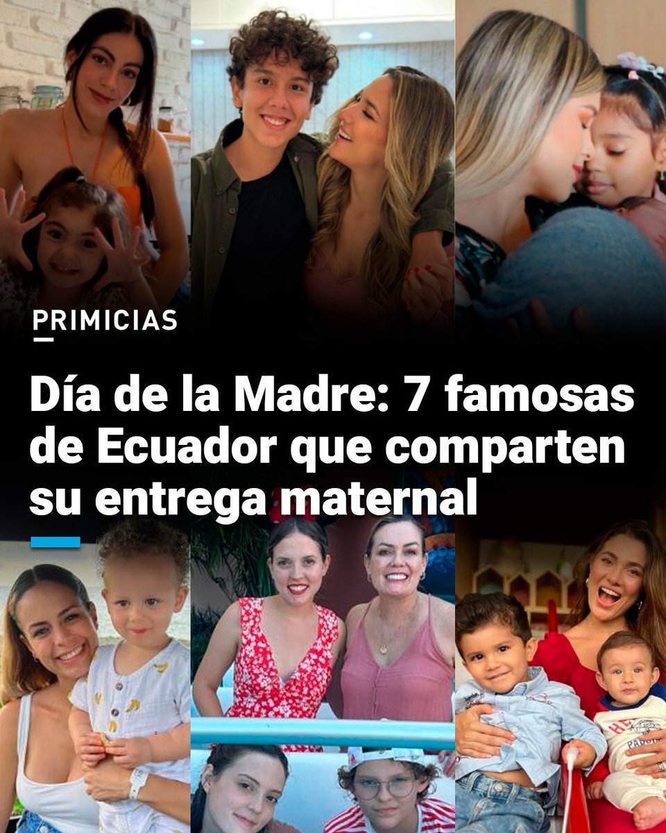 Este domingo 11 de mayo se celebra el Día de la Madre en Ecuador y las redes sociales se llenan de tiernas imágenes que evocan el amor incondicional de mamá. prim.ec/Ac3f50VQwPo