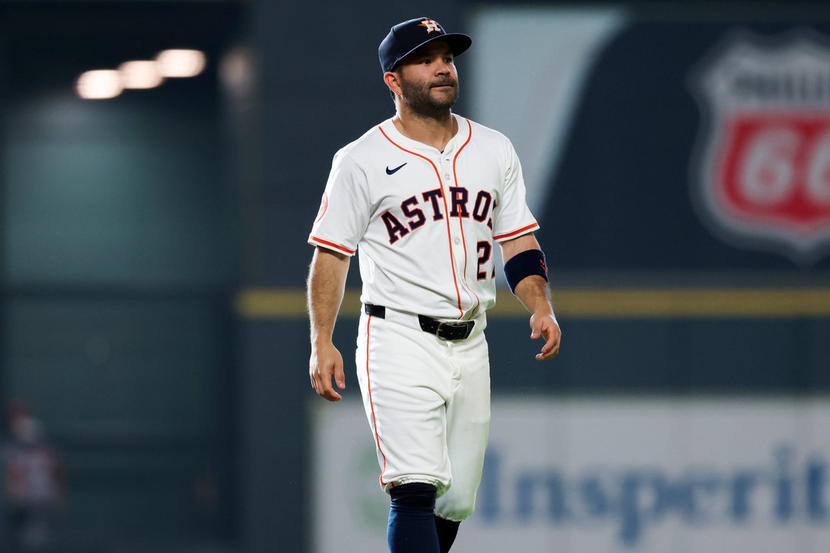 José Altuve fuera del lineup para el juego de HOY Astros vs. Reds 11 de mayo MLB 2025