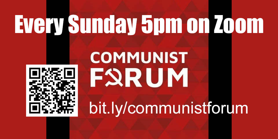 TheCPGB's tweet image. Today's Communist Forum at 5pm: An analysis of left results in the local elections - with Ed Griffiths. Join session here: bit.ly/communistforum