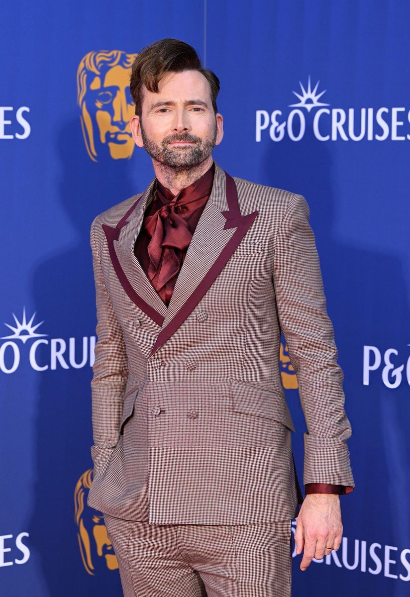 David Tennant at the BAFTA Television Awards 2025.