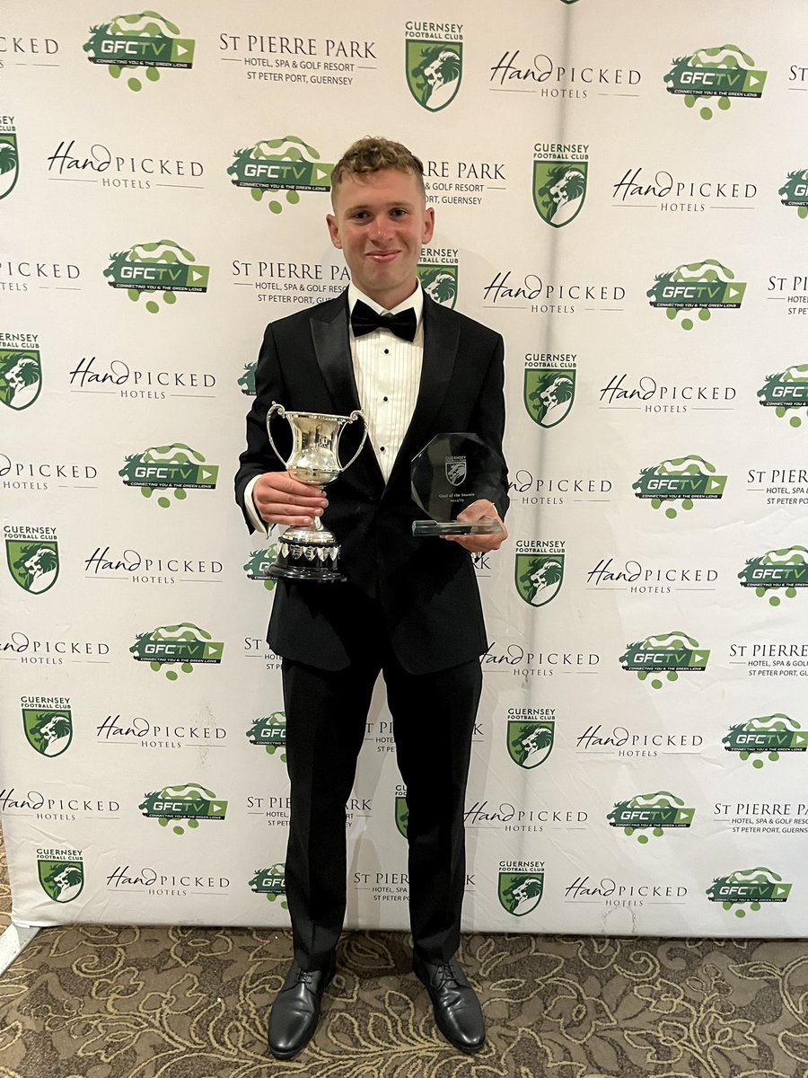 Wayne Du Port (@dupes73) on Twitter photo Congratulations to Fin last night, picking up <a href="/GuernseyFC/">Guernsey FC</a> Young Player Of The Season award and Goal Of The Season. He has worked so hard at his game this season and I’m so proud of him. Well done. Congratulations to Fin last night, picking up <a href="/GuernseyFC/">Guernsey FC</a> Young Player Of The Season award and Goal Of The Season. He has worked so hard at his game this season and I’m so proud of him. Well done.