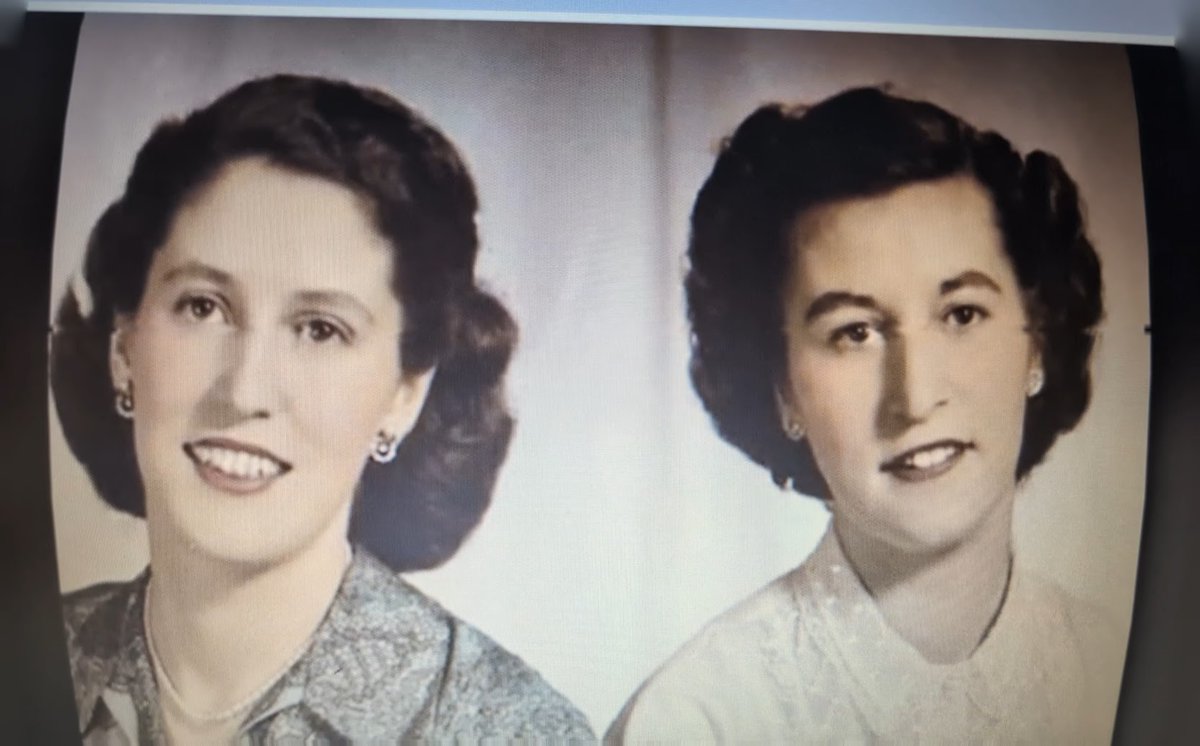 #HappyMothersDay2025 to all the mamas today. My mom, on the left, and her sister Mona from just a couple years ago 😄 not sure the year but thinking they were late teens to early twenties ❤️ #MothersDay #MothersDay2025