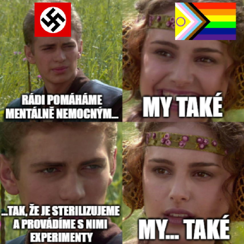 frvavra's tweet image. Za tento meme bych šel v Br*tánii do vězení za hate speech. 😂 Užijte si ho.