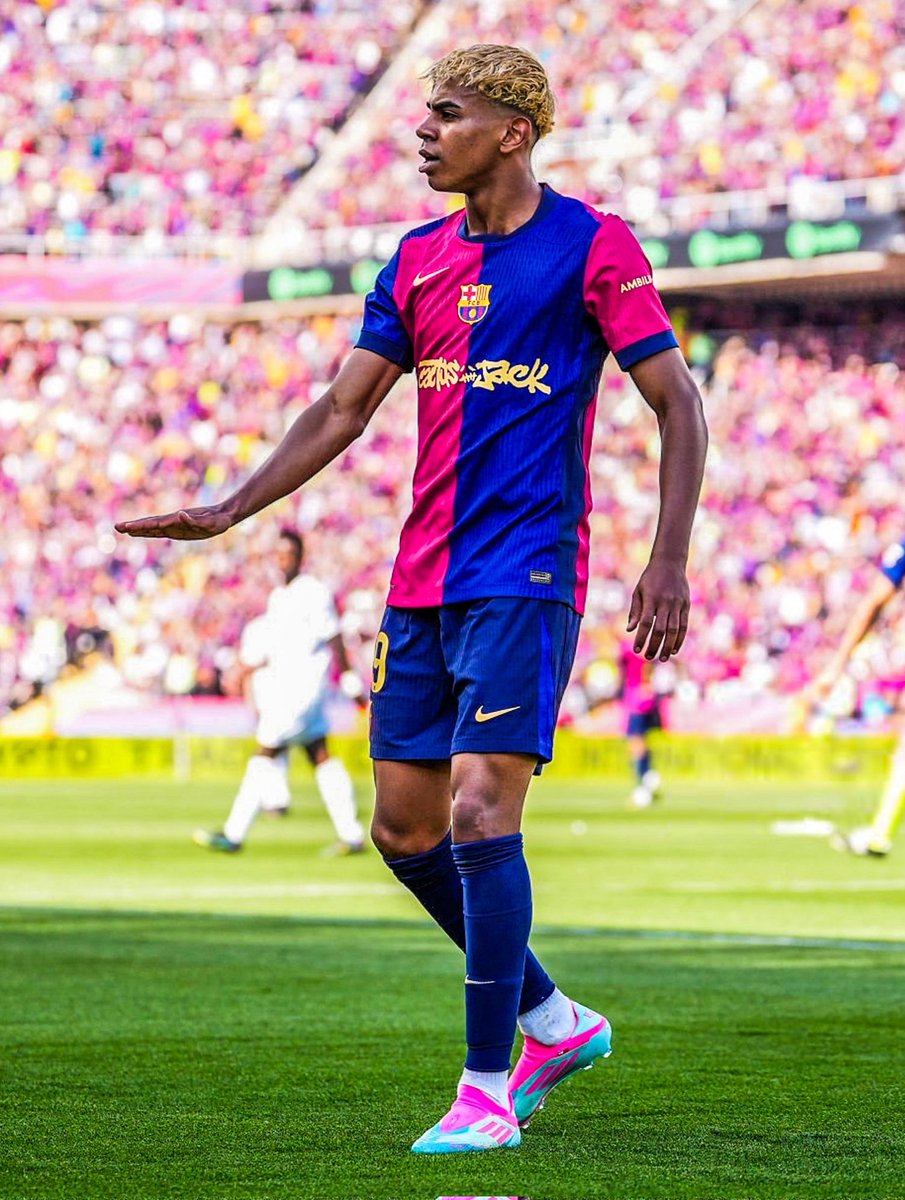 Insane... Lamine Yamal doing baby (Madrid) calm down....😆😆