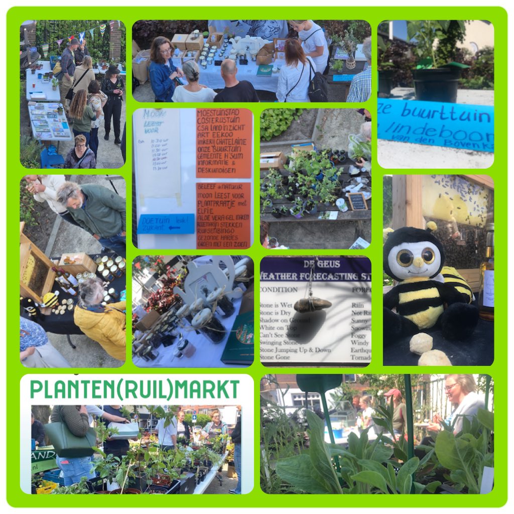 Wijkcentrum De Geus (@degeushsum) on Twitter photo Planten (ruil) markt bij de Geus. Het was heerlijk weer, er waren veel plantjes 🌱 
Met dank aan alle bezoekers, deelnemers en vrijwilligers 🙏 #Hilversum #Moestuinstad #Hilversum100 Planten (ruil) markt bij de Geus. Het was heerlijk weer, er waren veel plantjes 🌱 
Met dank aan alle bezoekers, deelnemers en vrijwilligers 🙏 #Hilversum #Moestuinstad #Hilversum100