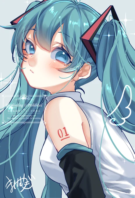 天使です#初音ミク 