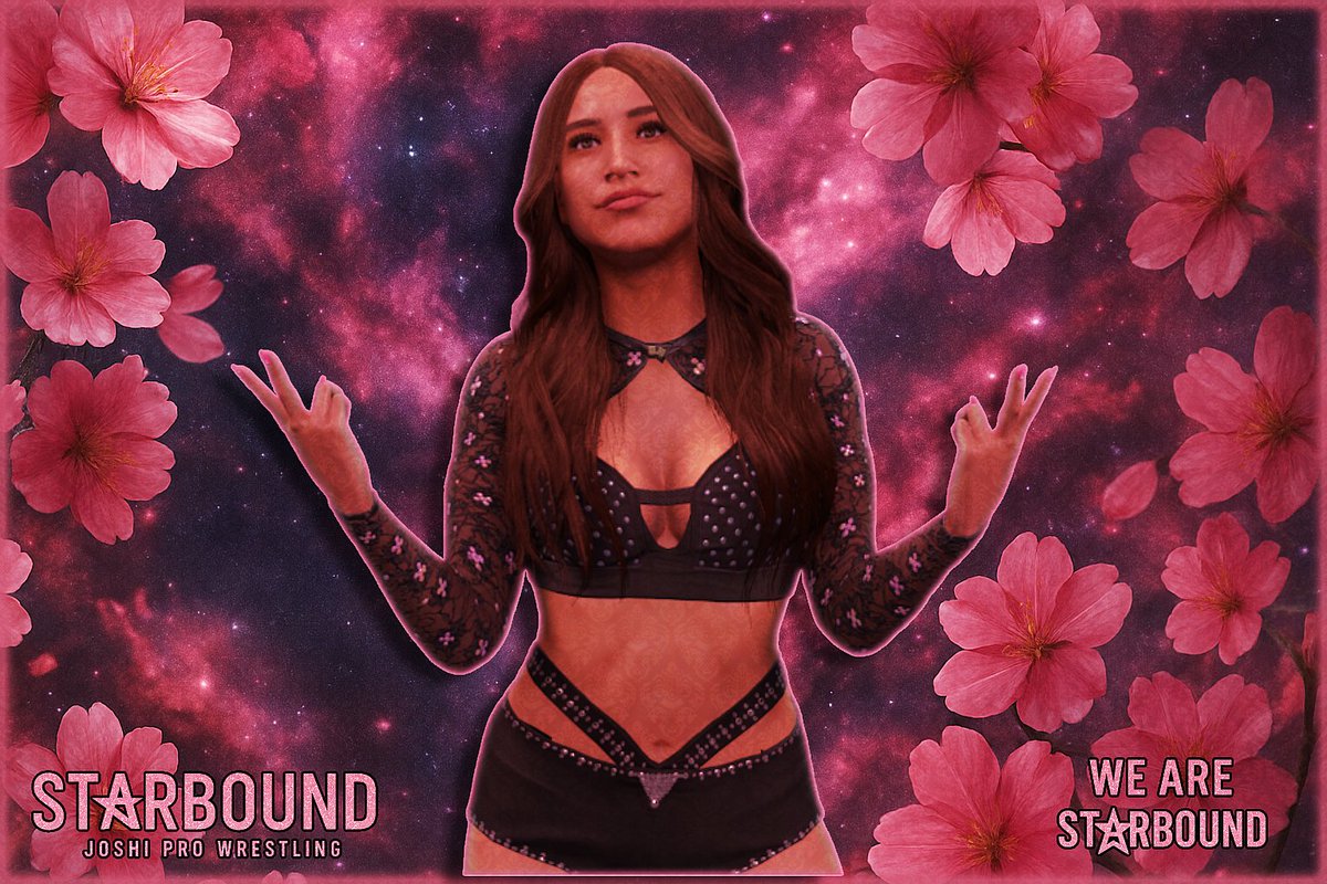 ST★RBOUND (@joshistarbound) on Twitter photo Madison Reyes joins STAR★BOUND (スターボンド) She is now STAR★BOUND! <a href="/MadisonReyesXO/">Madison Reyes 🤓🌟</a>
#WWE2K25 #efed #NJPW #STARDOM Madison Reyes joins STAR★BOUND (スターボンド) She is now STAR★BOUND! <a href="/MadisonReyesXO/">Madison Reyes 🤓🌟</a>
#WWE2K25 #efed #NJPW #STARDOM