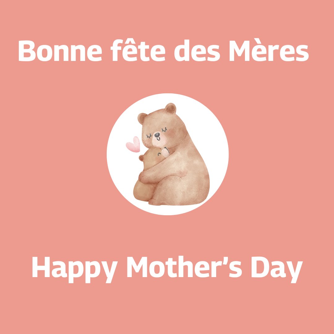 Bonne fête des Mères à toutes les mamans ! Merci pour tout ce que vous faites 💐
---
Happy Mother's Day to all the amazing moms out there! Thanks for everything you do  💐