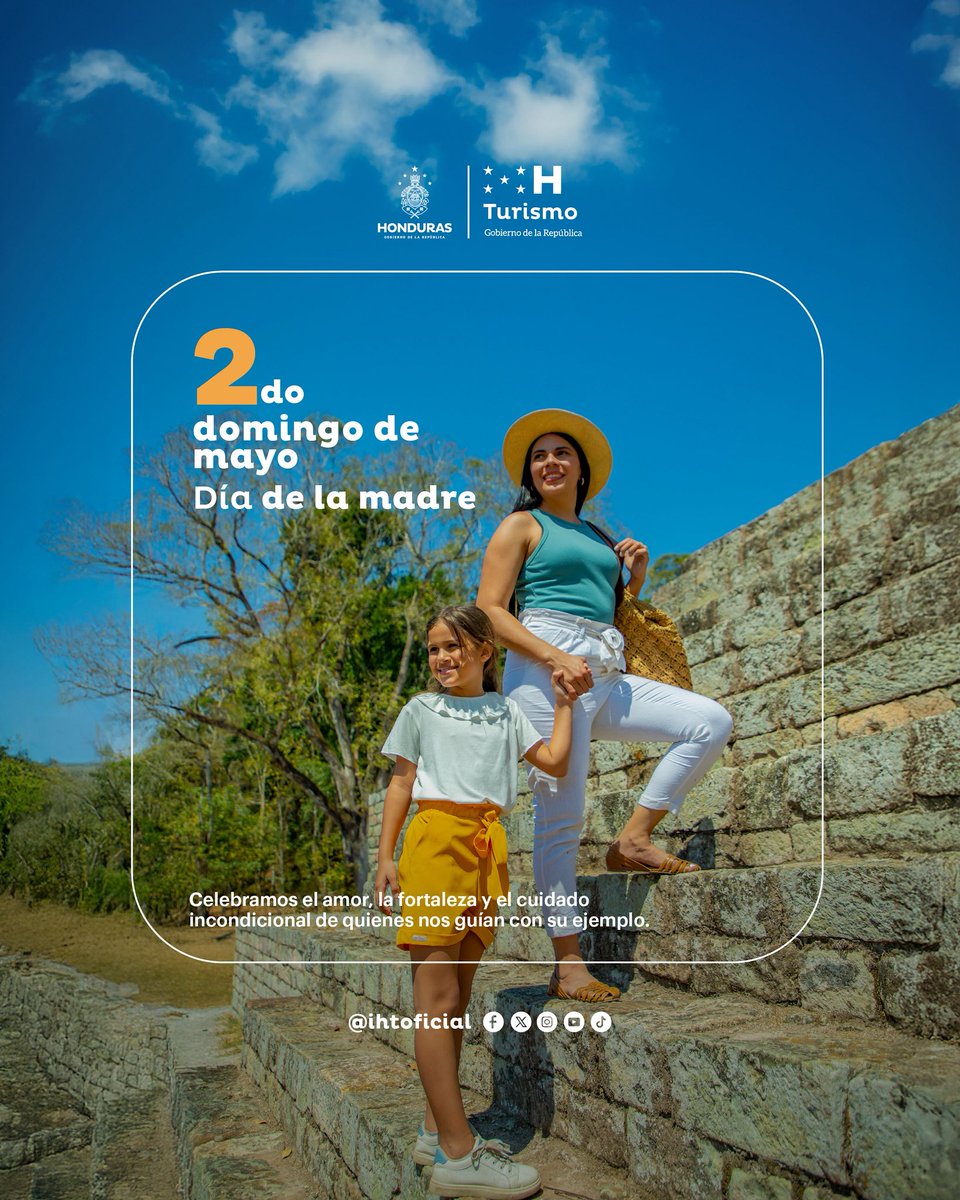 Hoy celebramos a quienes con amor, coraje y entrega forman el alma de nuestras familias.
Gracias por guiarnos, protegernos y mostrarnos con su ejemplo el valor de cada paso en la vida. ✨

¡Feliz Día de la Madre!

#IHT #Honduras #DíadelaMadre